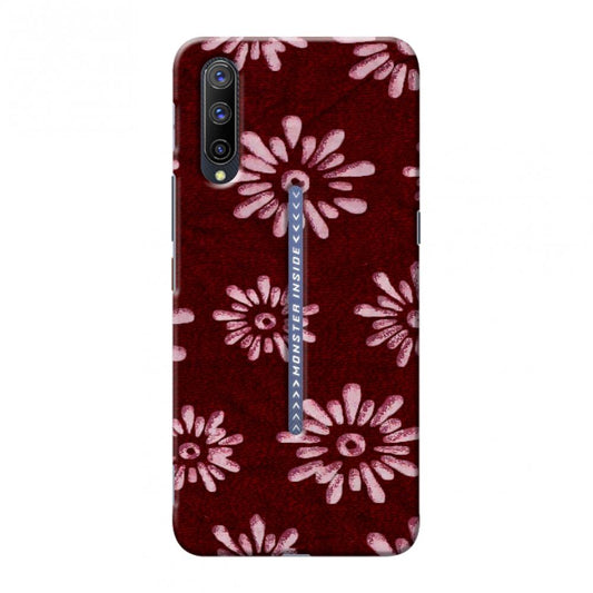 Batik Dyeing Florals - Maroon And Ivory Slim Hard