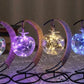 LED creative hand rope rattan ball copper wire lamp lamp room bedroom