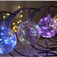 LED creative hand rope rattan ball copper wire lamp lamp room bedroom