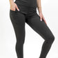 Seajoy Athletic High-Waisted Capri Leggings with Hip Pockets