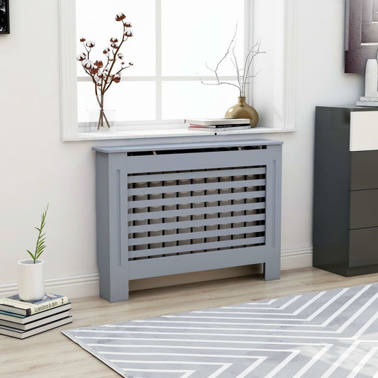 Radiator Cover Anthracite 44.1"x7.5"x31.9" MDF