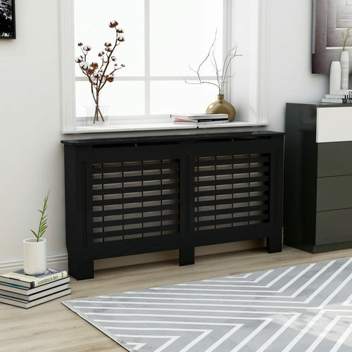 Radiator Cover Anthracite 44.1"x7.5"x31.9" MDF