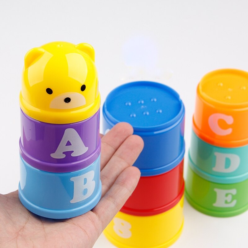 8pcs Montessori Toy Teething Development Infant Early Educational +