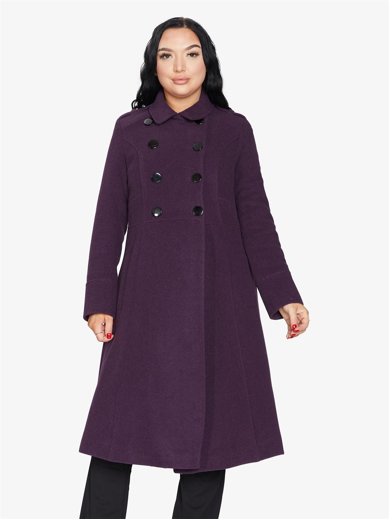 A-Line Double Breasted Coat (2023)