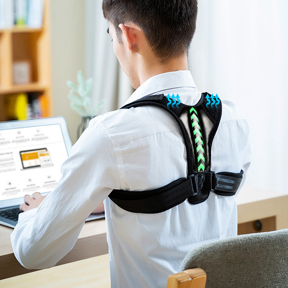 Adjustable Back Shoulder Posture Corrector Belt Clavicle Spine Support