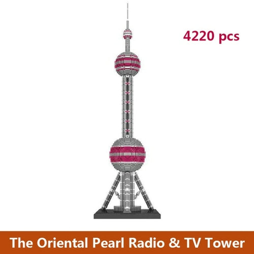 Architecture Big Ben Eiffel Tower London Pair Louvre Micro Building