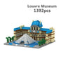 Architecture Big Ben Eiffel Tower London Pair Louvre Micro Building