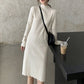 Autumn Winter Half Turtleneck Knitted Warm Korean Fashion Loose