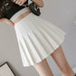 Black White Tennis Skirt With Shorts Minifalda Tenis Skort Tennis