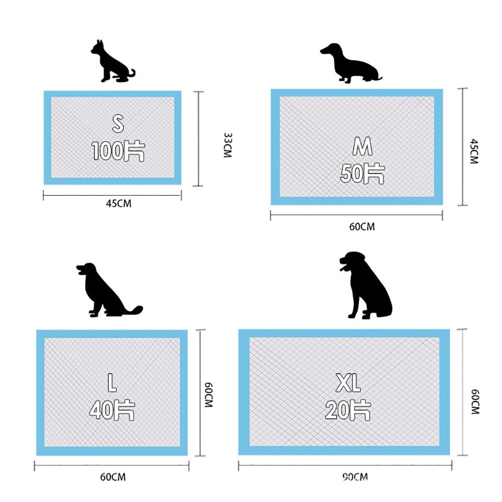 Dog and Puppy Pads, Leak proof 5 Layer Pee Pads with Quick dry Surface