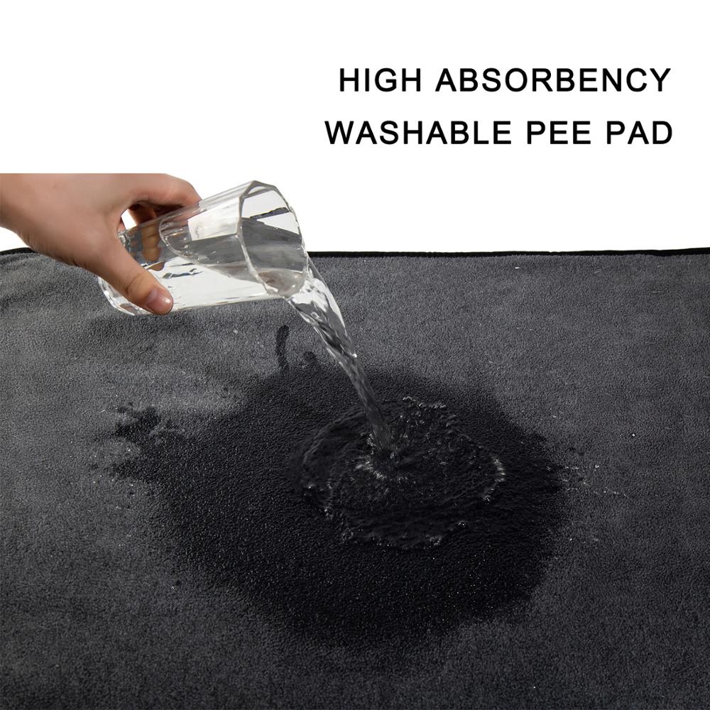 Extra Large Dog Pee Pads Blanket Washable Puppy Pads Mat With Fast