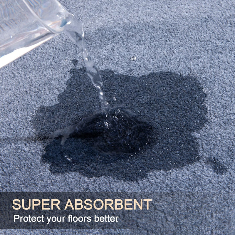 Extra Large Waterproof Reusable Dog Bed Mats Dog Urine Pad Puppy Pee
