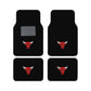NBA 4-PC EMBROIDERED LOGO CAR FLOOR MAT SET
