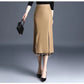 Fairyshely 2022 Women Spring Summer Irregular Mesh Skirt Band Splice