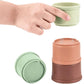 Funny Stacking Cup Bathtub Toy Science Toy Stacking Ring Tower
