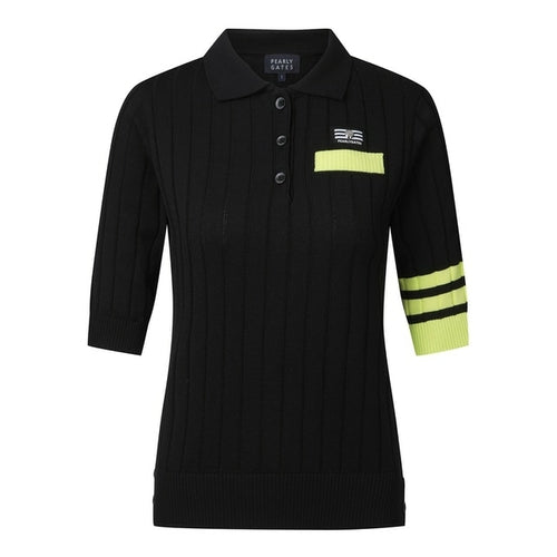 Golf Clothing Girls Early Autumn Mid-sleeve Stand-up Collar Sports