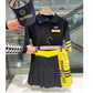 Golf Clothing Girls Early Autumn Mid-sleeve Stand-up Collar Sports