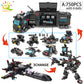 Huiqibao Swat Police Station Truck Model Building Blocks City Machine