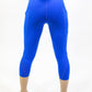Seajoy Athletic High-Waisted Capri Leggings with Hip Pockets