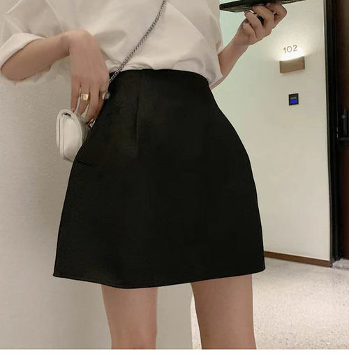 Kusahiki Korea 2022 Summer New High Waist Woman Shorts Fashion Solid
