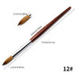 Kolinsky Acrylic Nail Brush Good Quality Nail Art Mink Brush Wood