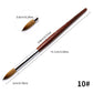 Kolinsky Acrylic Nail Brush Good Quality Nail Art Mink Brush Wood