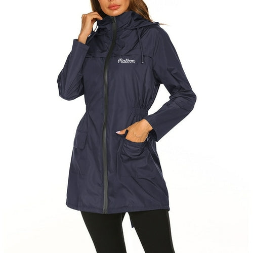 Malbon Ladies Golf Raincoat Outdoor Camping Fishing Jacket Waist