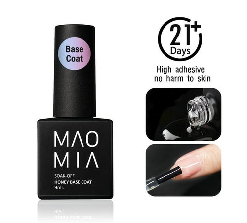 Maomia Soft Glow Gel Polish 8 Colors Soak Off Uv/led 9ml Professional