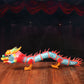 New Funny Toy Pull String Puppet Chinese Dragon Wooden Marionette