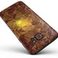Orange Geometric V16 - Full Body Skin-Kit for the Samsung Galaxy S7 or
