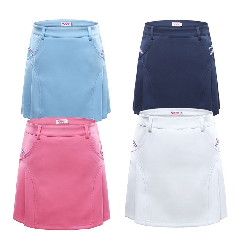 PGM Golf Apparel Women Short Skirt Female Summer Leisure Sport Skirt