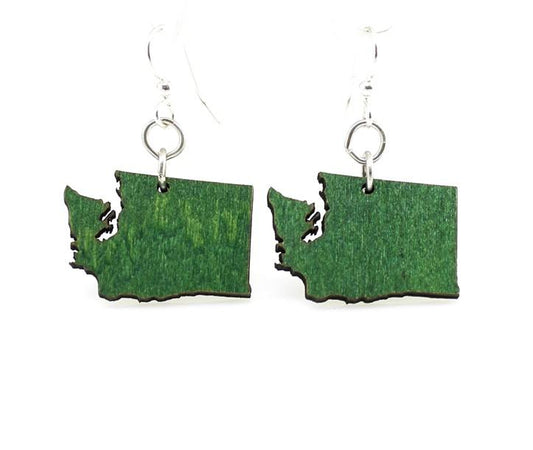 Washington State Earrings - S047