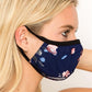 FASHION MASK SW545-MASK101-FL22-floral double layer contoured face