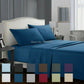 Soft Microfiber Bed Sheet Set 1800 Count 3/4 Piece Luxury Egyptian