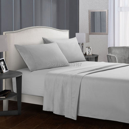 Soft Microfiber Bed Sheet Set 1800 Count 3/4 Piece Luxury Egyptian
