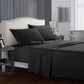 Soft Microfiber Bed Sheet Set 1800 Count 3/4 Piece Luxury Egyptian