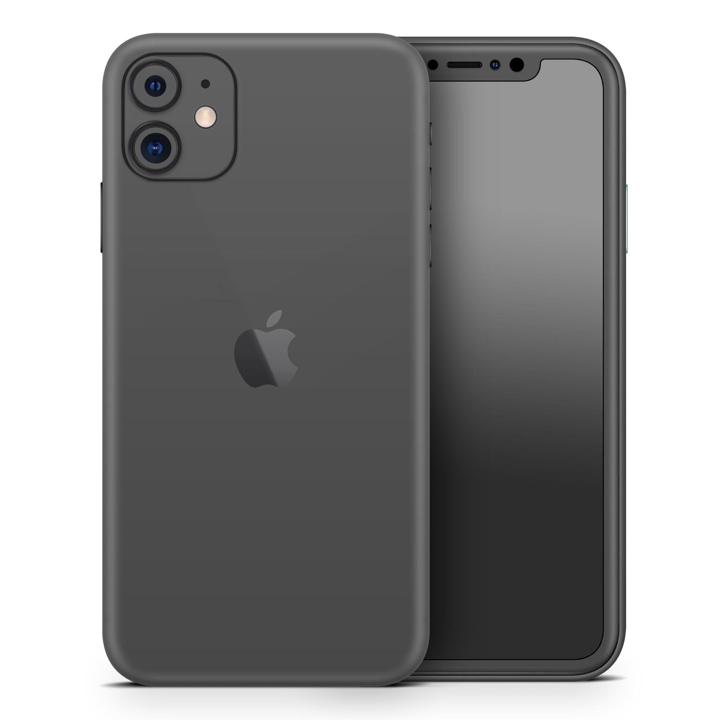 Solid Dark Gray // Skin-Kit compatible with the Apple iPhone 14, 13,