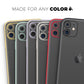 Solid Dark Gray // Skin-Kit compatible with the Apple iPhone 14, 13,