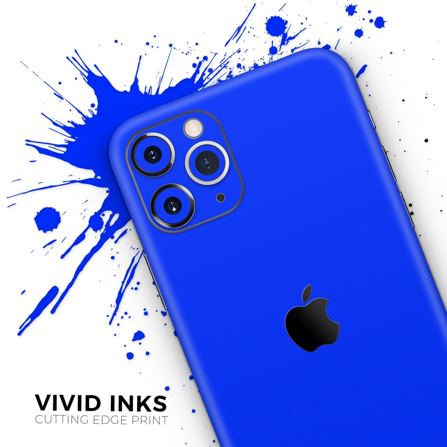 Solid Royal Blue // Skin-Kit compatible with the Apple iPhone 14, 13,