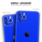 Solid Royal Blue // Skin-Kit compatible with the Apple iPhone 14, 13,