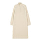 Stylish Women Zipper Turtleneck Loose Sweater Dress For Women Full