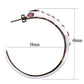 TK2729 - IP Coffee light Stainless Steel Earrings with Top Grade