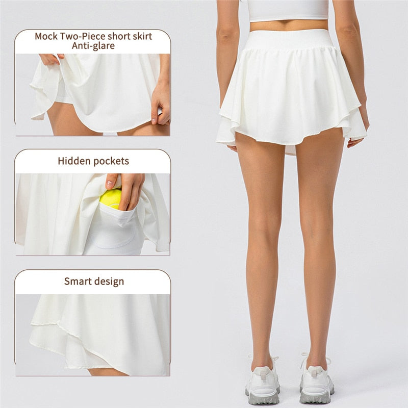 Tennis Skirt Fashion Skirts With Pocket Design Women's Skirt Golf