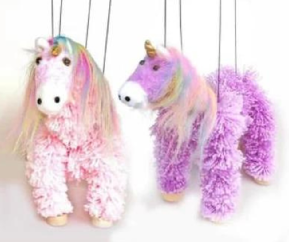 Unicorn Puppet Marionette