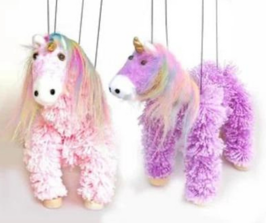 Unicorn Puppet Marionette