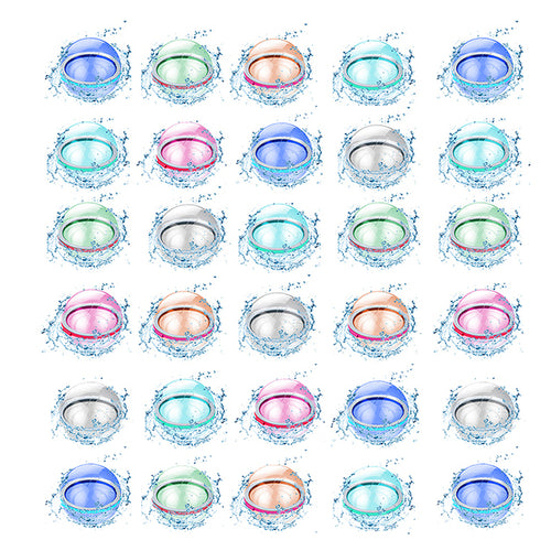 Water Balloon Water Bomb Splash Balls Toys Reusable Water Balloons