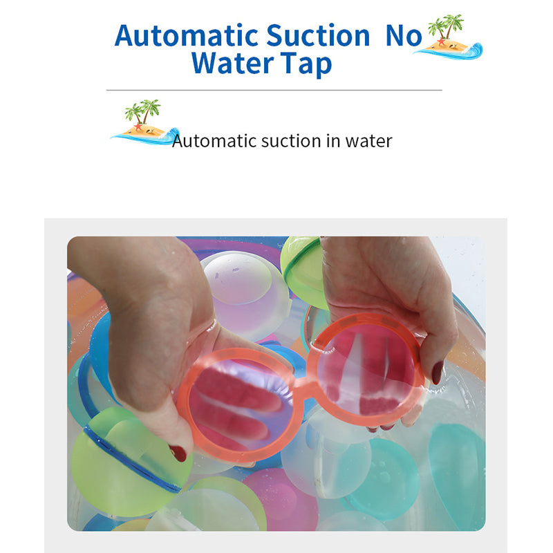 Water Balloon Water Bomb Splash Balls Toys Reusable Water Balloons