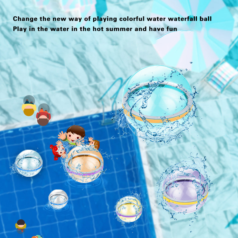 Water Balloon Water Bomb Splash Balls Toys Reusable Water Balloons