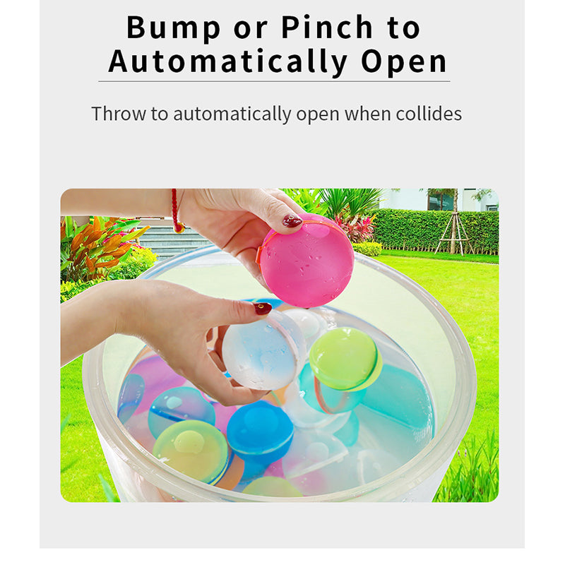 Water Balloon Water Bomb Splash Balls Toys Reusable Water Balloons