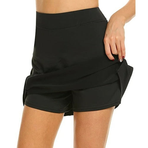 Women 2022 Summer Women Solid Color Mini Skirt Women's Active